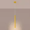 Lampa wisząca PASTELO 1 żółta